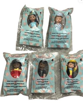 McDonald’s 2004 Factory Sealed Madame Alexander Happy Meal Collectible Dolls